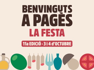 A L’ALT PENEDÈS, 17 EMPRESES ENTRE EXPLOTACIONS AGRÀRIES, EMPRESES ELABORADORES, ALLOTJAMENTS RURALS, RESTAURANTS I ACTIVITATS PARTICIPEN A L’ONZENA EDICIÓ DE BENVINGUTS A PAGÈS LA FESTA