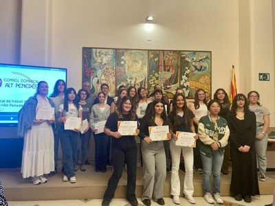 ATORGATS ELS PREMIS COMARCALS DE TREBALLS DE RECERCA DE BATXILLERAT DE L’ALT PENEDÈS