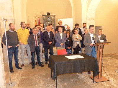 DECLARACIÓ DELS ALCALDES I LES ALCALDESSES DE L’ALT PENEDÈS EN DEFENSA DELS PRINCIPIS DEMOCRÀTIS I DELS DRETS CIVILS I POLÍTICS