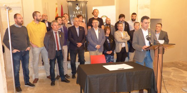 DECLARACIÓ DELS ALCALDES I LES ALCALDESSES DE L’ALT PENEDÈS EN DEFENSA DELS PRINCIPIS DEMOCRÀTIS I DELS DRETS CIVILS I POLÍTICS