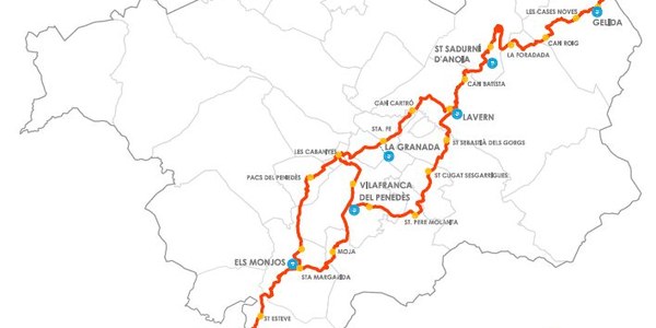 El CONSELL COMARCAL APROVA EL PROJECTE DEL SENDER DE LA VIA AUGUSTA AL SEU PAS PER L’ALT PENEDÈS