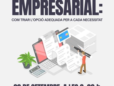 EL CONSELL COMARCAL DE L'ALT PENEDÈS ORGANITZA UNA JORNADA PER AJUDAR A AUTÒNOMS, EMPRENEDORS I PETITES EMPRESES A IDENTIFICAR EL FINANÇAMENT MÉS ADEQUAT PER ALS SEUS PROJECTES
