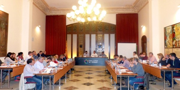 EL CONSELL COMARCAL DE L’ALT PENEDÈS SE SUMA A LA CAMPANYA “PAGUEM A CATALUNYA”