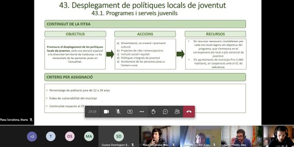 EL DIRECTOR GENERAL DE JOVENTUT ES REUNEIX AMB RESPONSABLES POLÍTICS I TÈCNICS DE JOVENTUT DE L’ALT PENEDÈS