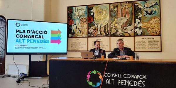 EL GOVERN DEL CONSELL COMARCAL DE L’ALT PENEDÈS PRESENTA EL PLA D’ACCIÓ COMARCAL