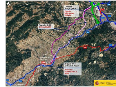EL MINISTERI DE TRANSPORTS DESCARTA EL TRAÇAT DEL 4T CINTURÓ PER LA PLANA DEL PENEDÈS