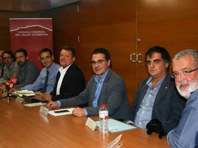 ELS CONSELLS COMARCALS DE LA DEMARCACIÓ DE BARCELONA ES REIVINDIQUEN I DEMANEN UN FINANÇAMENT MÉS JUST