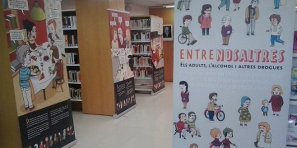ENTRE NOSALTRES. UNA EXPOSICIÓ QUE ENS PARLA DE L’ALCOHOL I ALTRES DROGUES EN ADULTS