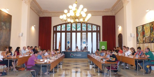Ple del cartipàs al Consell Comarcal de l’Alt Penedès