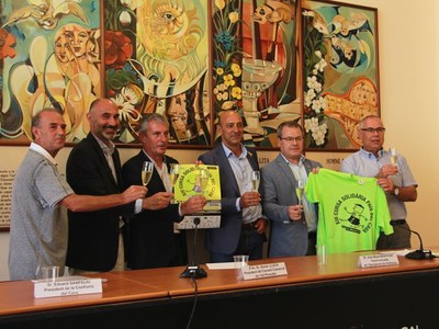 PRESENTACIÓ DE LA XIIIa CURSA SOLIDÀRIA PAÍS DEL CAVA AL CONSELL COMARCAL