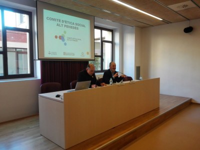 PRESENTAT EL COMITÈ D’ÈTICA DE SERVEIS SOCIALS DE L’ALT PENEDÈS
