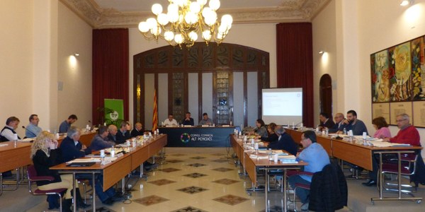 SESSIÓ PLENÀRIA DEL CONSELL D’ALCALDES DE L’ALT PENEDÈS