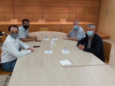 Treball conjunt entre el CCAP i el CCBP per la industria al Penedès