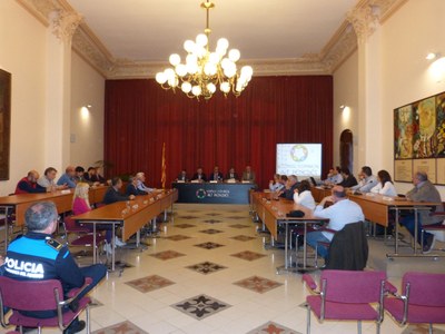 TROBADA DEL CONSELLER D’INTERIOR DE LA GENERALITAT AMB ELS ALCALDES DE L’ALT PENEDÈS