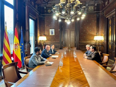 TROBADA DEL GOVERN DEL CONSELL COMARCAL AMB EL DELEGAT DEL GOVERN DE L’ESTAT A CATALUNYA PER PARLAR SOBRE EL FUTUR DE LA VINYA AL PENEDÈS