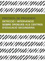 Portada Protocol prevenció drogues centres educació secundària