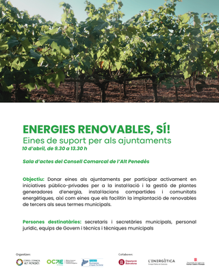 Cartell Jornada Renovables, Sí! (1).png